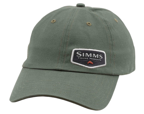 Simms: Oil Cloth Cap- Loden