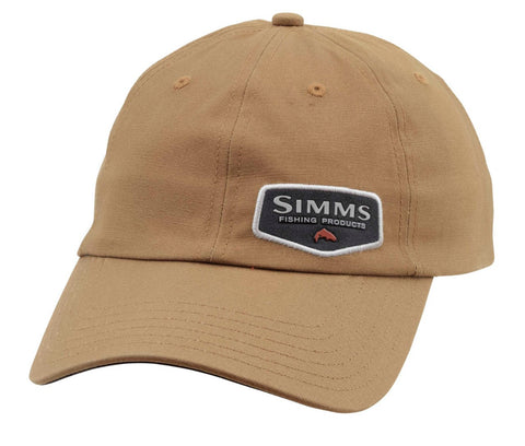 Simms: Oil Cloth Cap-Honey Brown